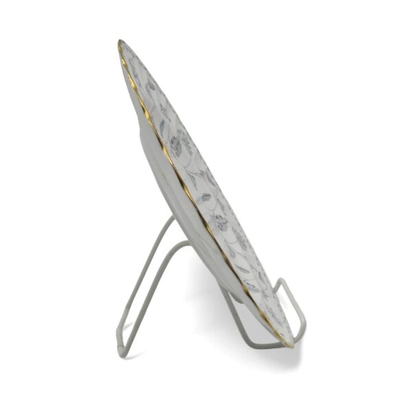 SPODE COLONEL Scalloped Plate Gold Rim England Vintage 10.5" - Picture 11 of 11